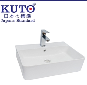 Chậu trên bàn hình chữ nhật, hiệu KUTO (CMY1)